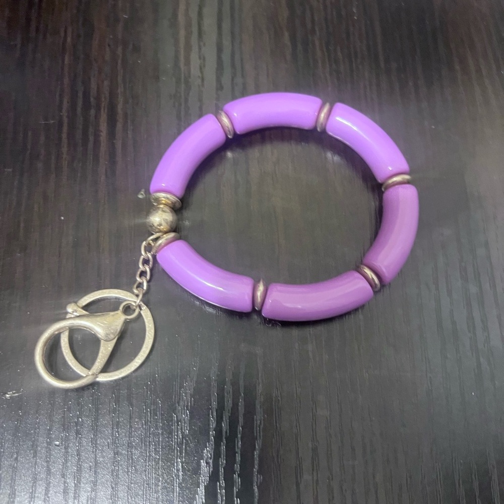 Lavender key ring